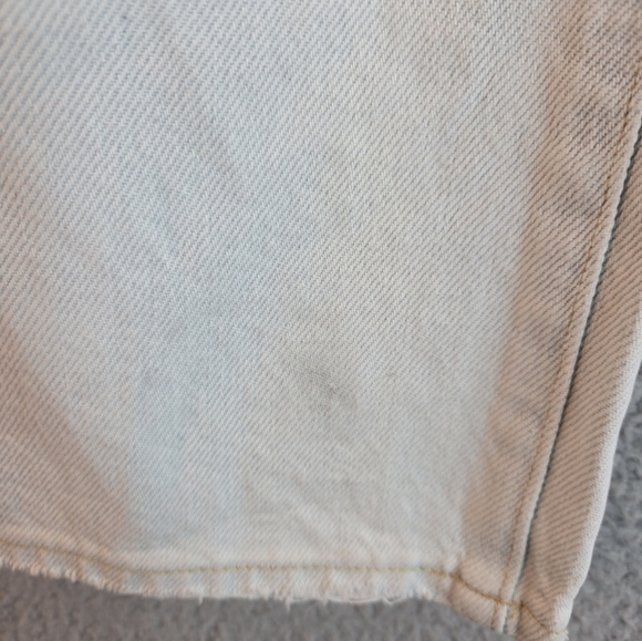 Pistola Cassie Super High Rise Straight Leg Jeans Sz 26x29.5 Super Distressed - Picture 6 of 16